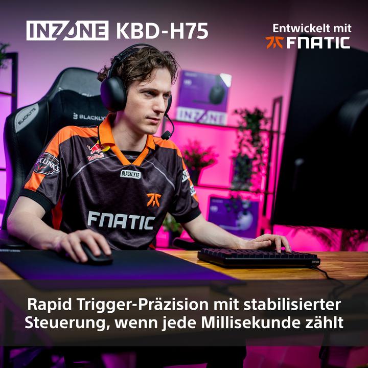 Actual product image Sony Inzone KBD-H75 (DE, Cable)