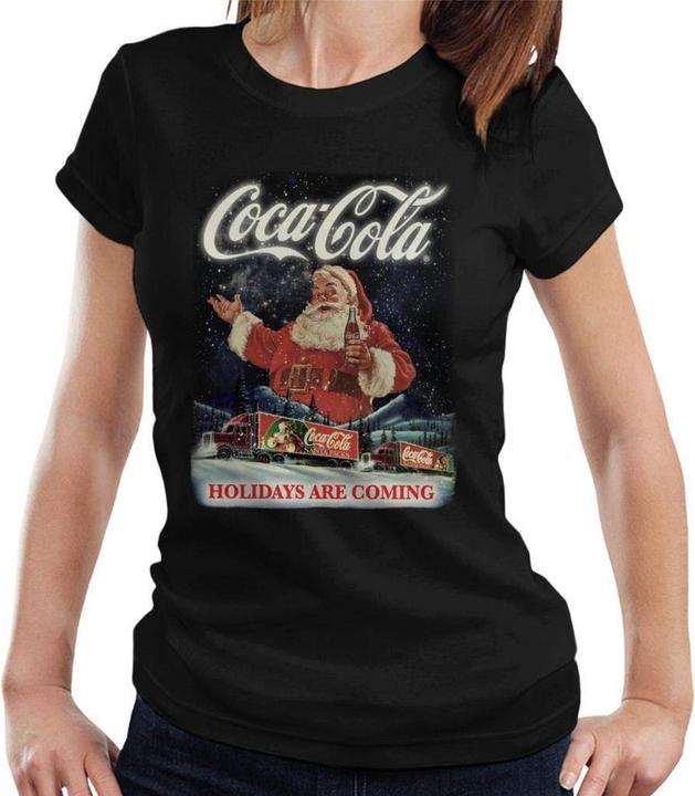 Produktbild Coca Cola Holidays Are Coming TShirt (L)