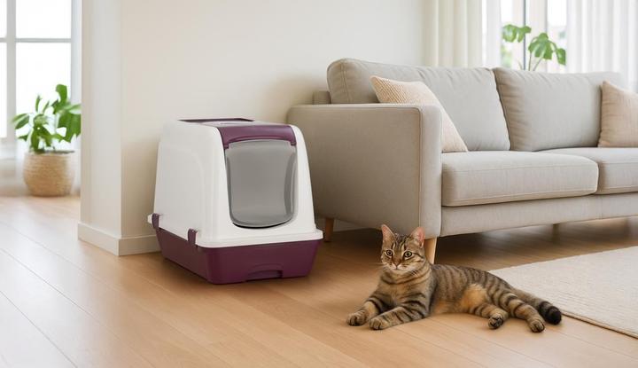 Actual product image Paws & Whiskers Cloakcat Small V2 Cat Litter Box