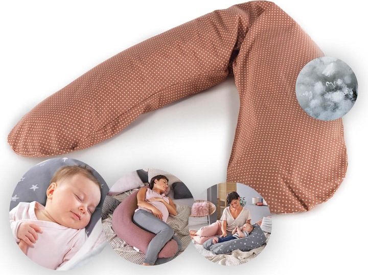 Produktbild Theraline Stillkissen "Das Original" mit Polyester Hohlfaser Füllung inkl. Bezug 190 cm (190 cm)