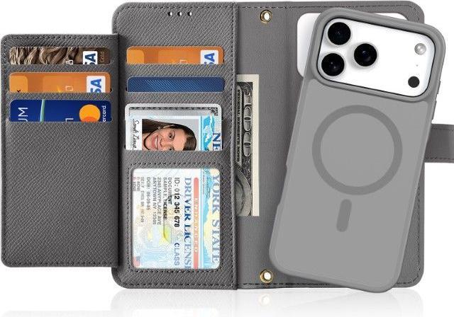 Image du produit Dux Ducis Lawa Series MagSafe Kunstleder Bookcover Hülle (Apple iPhone 17 Pro)