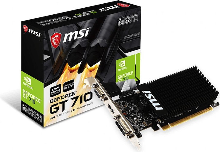 Image du produit MSI GeForce GT 710 2GD3H LP (2 Go)