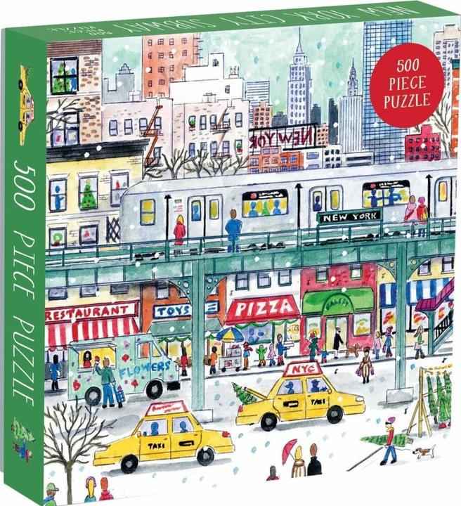 Produktbild Abrams & Chronicle 53091 - Michael Storrings New York City Subway - Puzzle, 500 Teile (500 Teile)