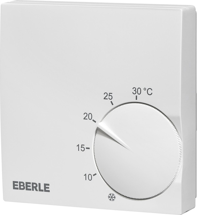 Actual product image Eberle Controls Room thermostat RTR S 6721 6, Slimline room thermostat