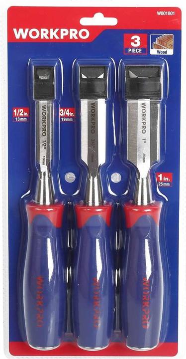 Actual product image No Name WorkPro Chisel Set 3 pieces