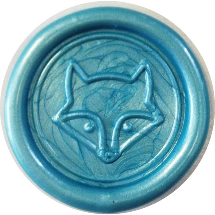 Image du produit Herbin 6 bâtons de cire nacrée pour pistolet - bleu azur