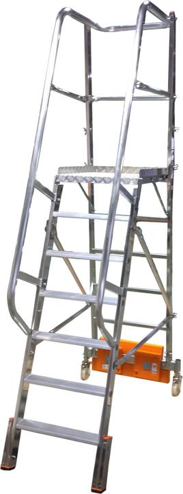 Produktbild Krause Alu-Plattformleiter STABILO Vario kompakt (Plattformleiter, 150 cm)