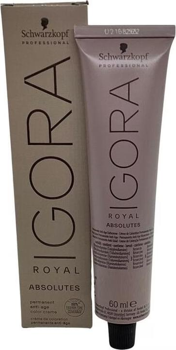 Actual product image Schwarzkopf Professional Igora Royal Absolutes 7-10 Medium Blonde Cendré Natural (7-10 Medium blonde Cendré natural)