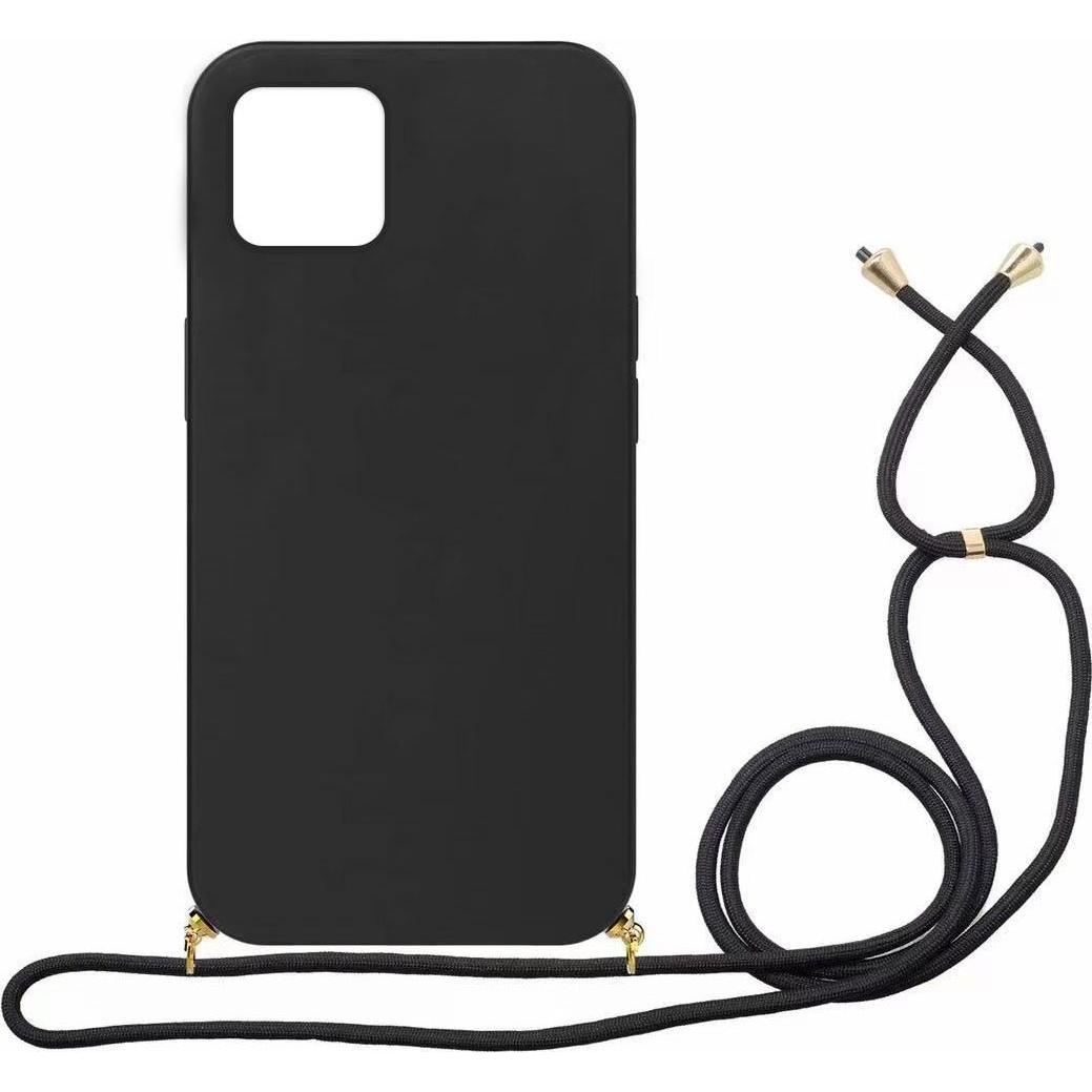mobileup Eco Case with Lanyard for iPhone 13 Pro - Black - Galaxus