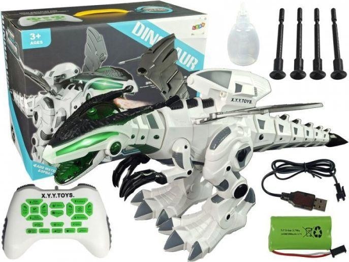 Immagine prodotto Lean Toys Robot Dinosauro Interattivo Lean Cars, Vaporetto Musicale Telecomandato