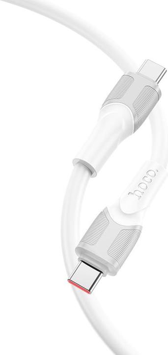 Immagine prodotto Hoco X106 Big bull 240W charging data cable Typ-C auf Typ-C, weiss, 3 Meter (USB 2.0, 240 W)