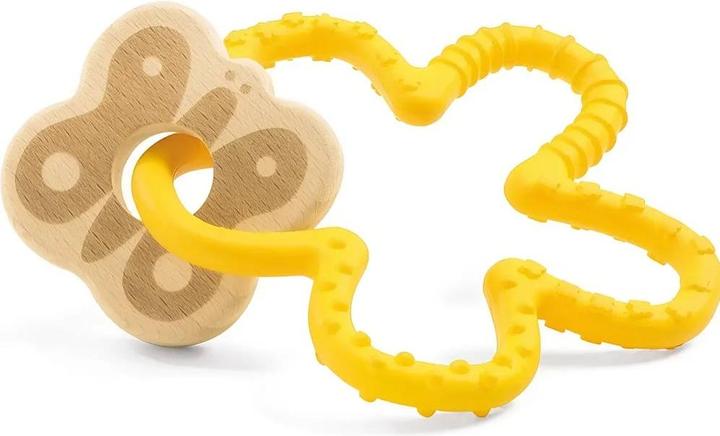 Actual product image Djeco BabyStretchi teething ring (0 Months)