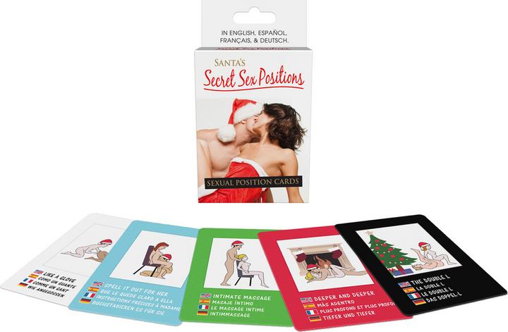 Produktbild Kheper Games Santa's Secret Sex Position - 50 Cards (Kartenspiel, Deutsch)