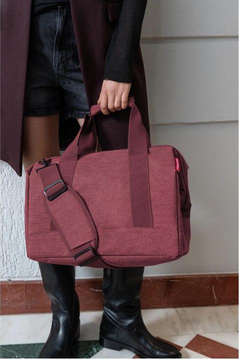 Actual product image reisenthel allrounder M twist maroon