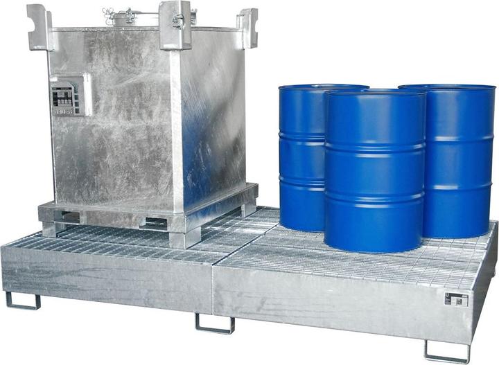 Produktbild kaiserkraft Stahl-Auffangwanne für Tankcontainer