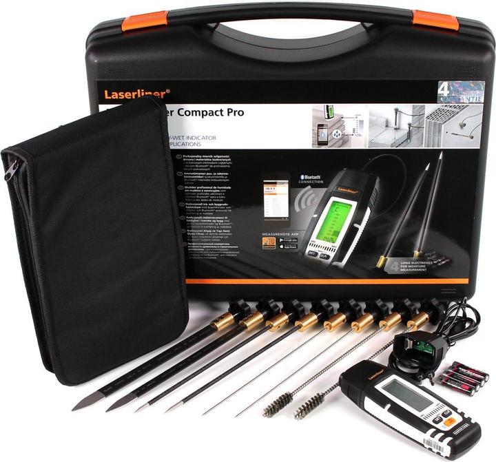 Produktbild Laserliner DampMaster Compact Pro Materialfeuchtemessgerät