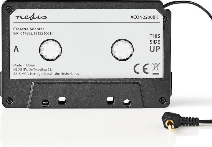 Actual product image Nedis Aux cassette adapter