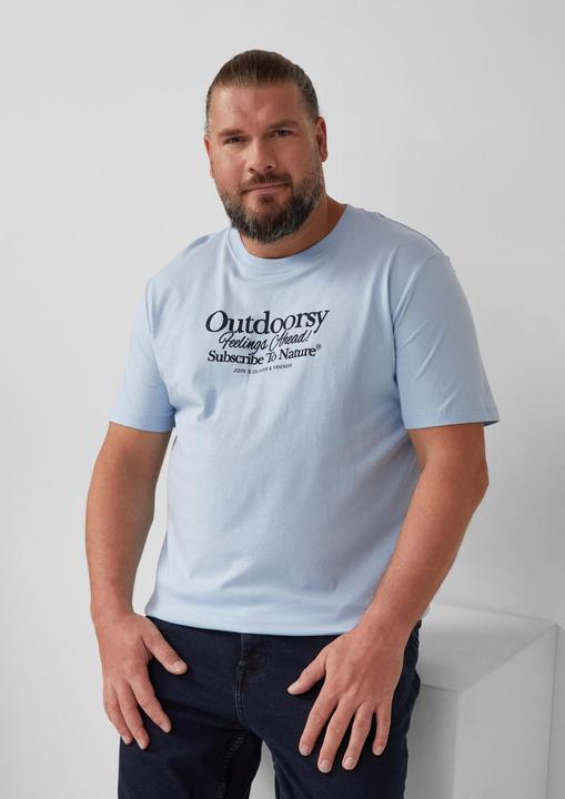Produktbild S.Oliver T-Shirt Baumwoll-T-Shirt mit Frontprint (4XL)