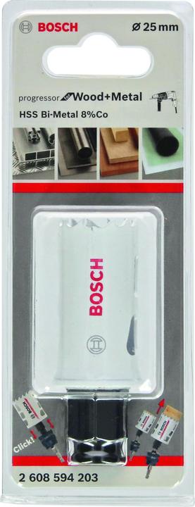 Produktbild Bosch Professional Zubehör Lochsäge Progressor for Wood and Metal, 25 mm (25 mm)