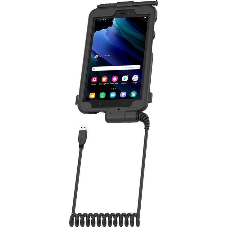 RAM Mounts Unpkd RAM Tough-Case With (Tab Active3), Tablet Hülle, Schwarz