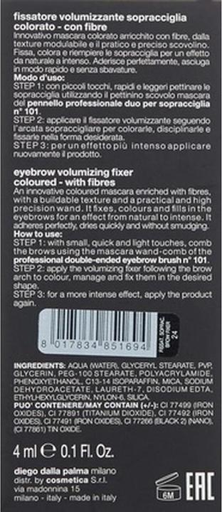 Image du produit Diego dalla Palma Eyebrow Volumizing Fixer Coloured Fibres 24 (24)