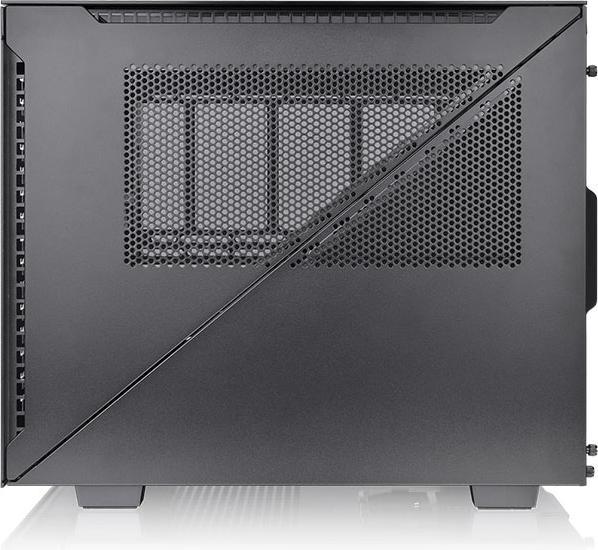 Actual product image Thermaltake Divider 200 TG Air Black (mATX)