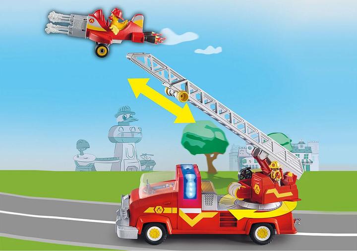 Immagine prodotto Playmobil Camion dei pompieri (70911, Anatra Playmobil in chiamata)