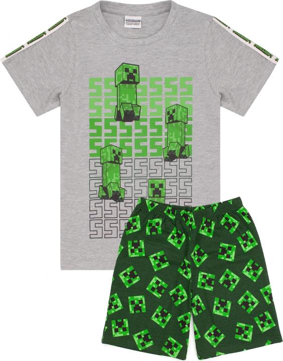 Produktbild Minecraft Schlafanzug mit Shorts (128)