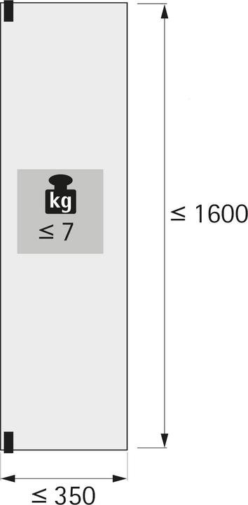 Actual product image Hettich Tenon hinge inset doors Door thickness 12
