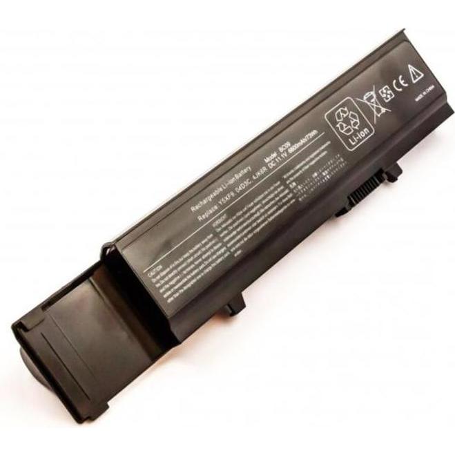CoreParts Laptop Battery for Dell (1 Zellen, 7800 mAh), Notebook Akku, Schwarz