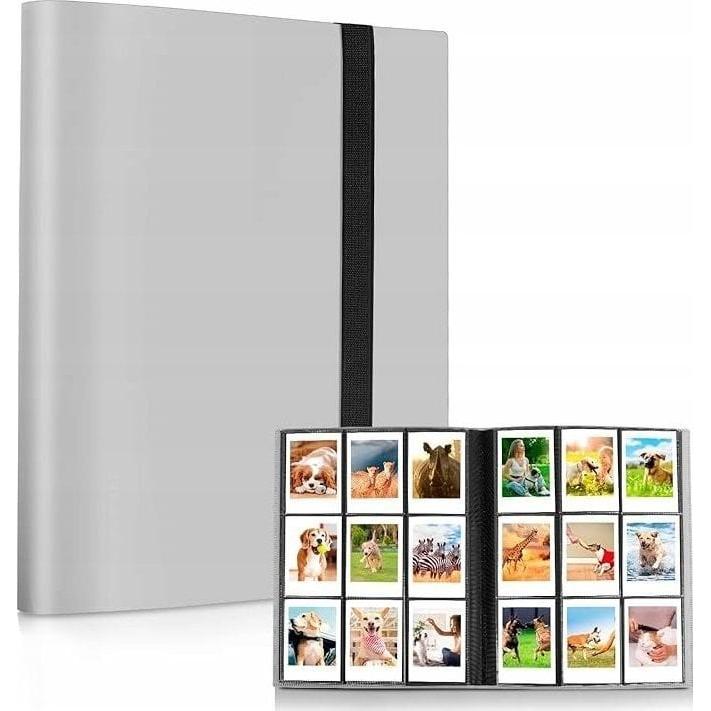 Loveinstant, Album fotografico, Album Na Zdjęcia 360 Zdjęć Do Fujifilm Instax Mini / Xiaomi / Polaroid / Canon / Hp / Kodak / Szary