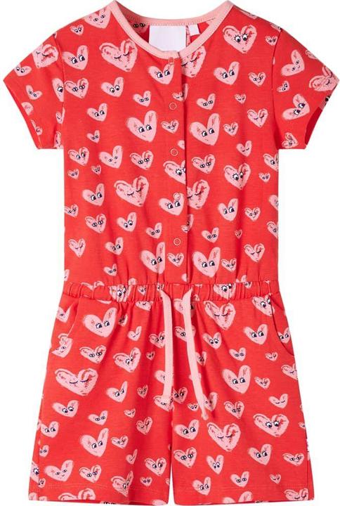 Immagine prodotto VidaXL Tutina per bambini rosso 104,Materiale: 95 % cotone. 5 (104)
