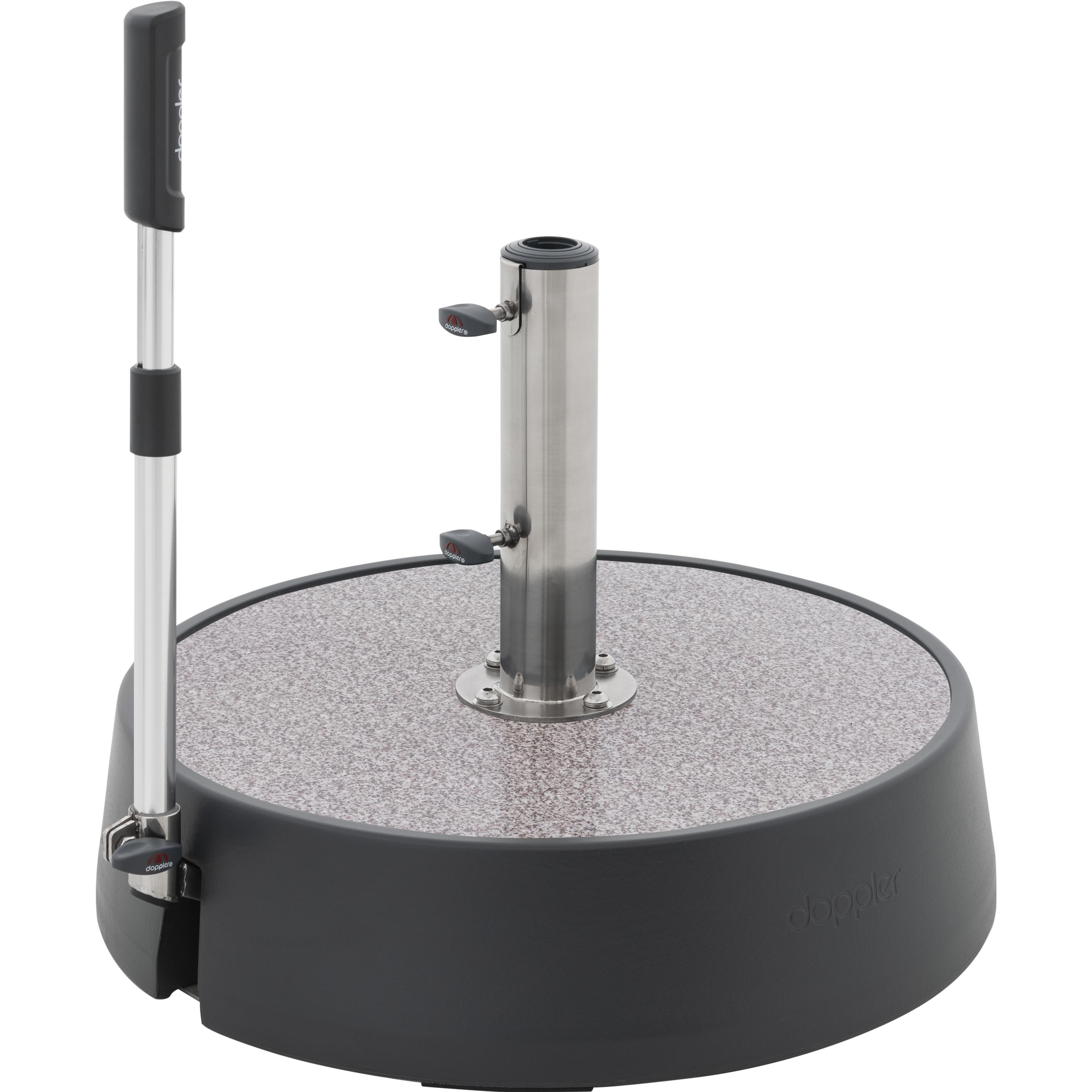 Doppler, Base + Piedistallo ombrellone, Interruttore Easy Move