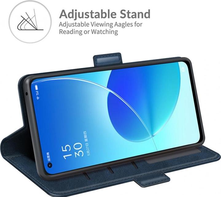 Actual product image Screenguard Oppo Reno6 5G CardLounge Leather Case (Oppo Reno 6 5G)