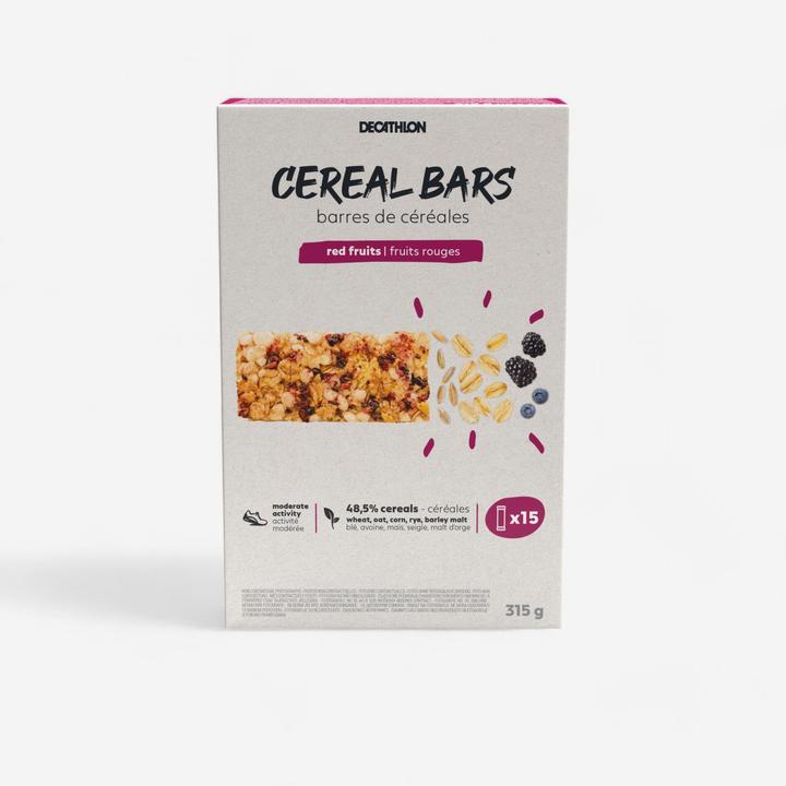 Decathlon Muesli bar berries 15 x 21 g