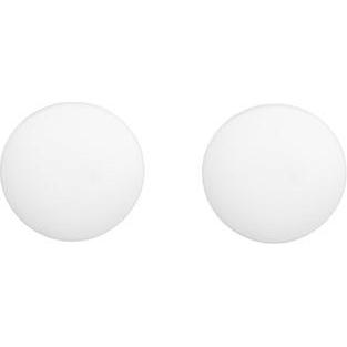 Haushalt, Türstopper, White Door Stoppers 2 Pcs. D60. (2 Stück)