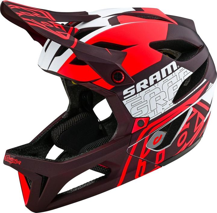 Troy Lee Designs Stage MIPS Helmet, SRAM Vector, red, XL/XXL | 60-63cm (60 - 63 cm)