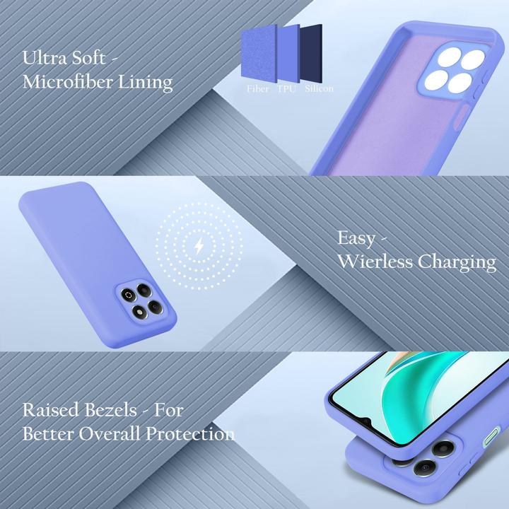 Image du produit Cadorabo Coque pour Honor X6b TPU Liquid Silicone Case (Honor X6)