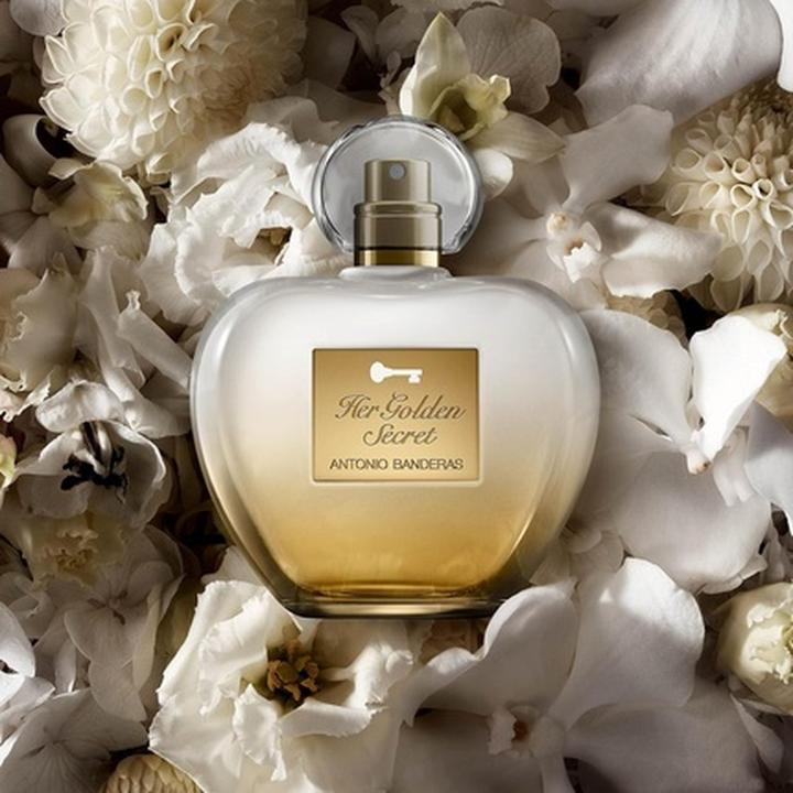Produktbild Antonio Banderas Banderas Perfumes Her Golden Secret Gift Set für Frauen EDT 80ml + Deodorant 150ml Fruity Floral (Parfum Set)