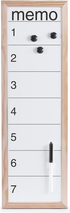 Immagine prodotto Zeller Present Lavagna magnetica/scrittura "Memo", naturale (Calamita)