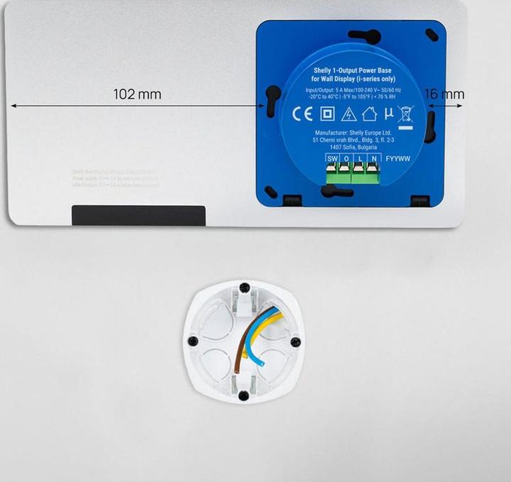 Produktbild Shelly Wall Display X2i
