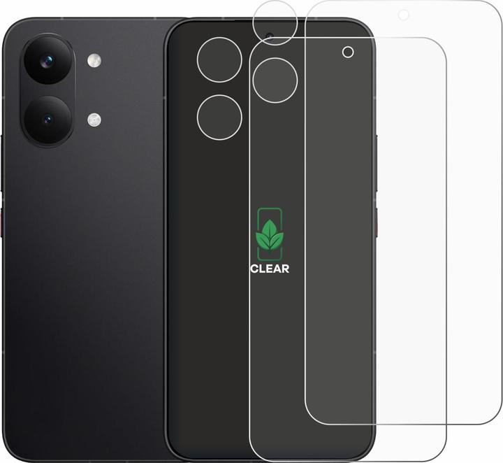 Produktbild ScreenLeaf Schutzfolie für Xiaomi Poco X8 Pro Max (Display+Kamera) nachhaltiger Displayschutz Display Schutz (2 Stk., Xiaomi Poco X8 Pro)