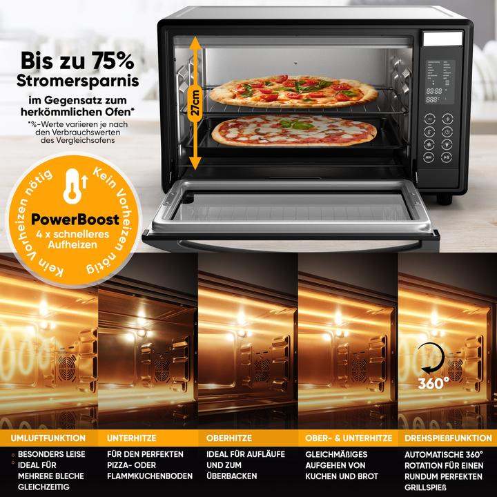 Actual product image Stillstern Mini oven with convection
