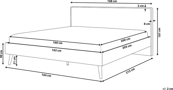 Actual product image Beliani Serris (160 x 200 cm)
