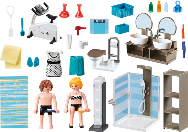 Produktbild Playmobil Badezimmer (9268, Playmobil City Life)