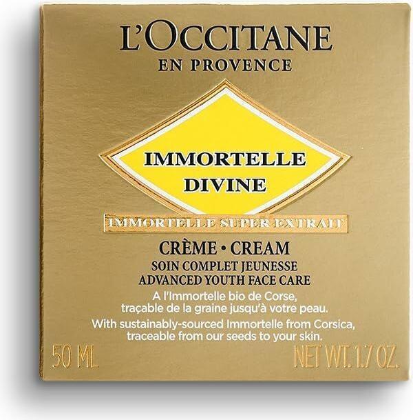 Actual product image L'Occitane Immortelle Crème Divine (50 ml, 24h cream)