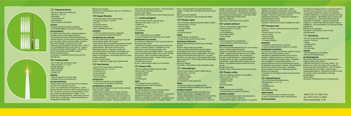 Nährwerte und Zutaten Idena Schwebende LED Kerzen warmweiss Zauberstab Fernbedienung elfenbein 10 Stück batteriebetrieben (10 x)