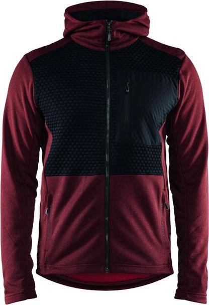 Immagine prodotto Blakläder Felpa con cappuccio rosso ruggine / nero (M)