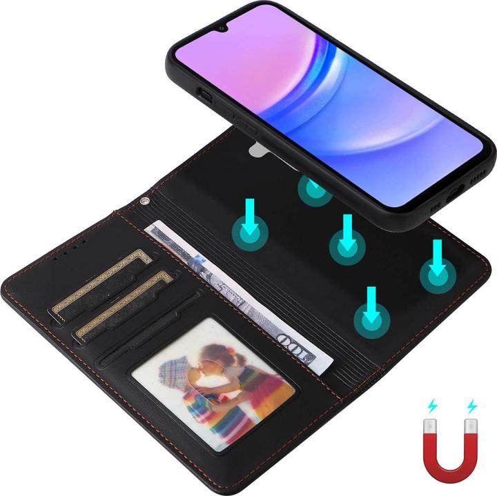 Actual product image Cover-Discount Galaxy A17 - Teilbare Brieftasche 2-in-1 Handyhülle (Samsung Galaxy R)