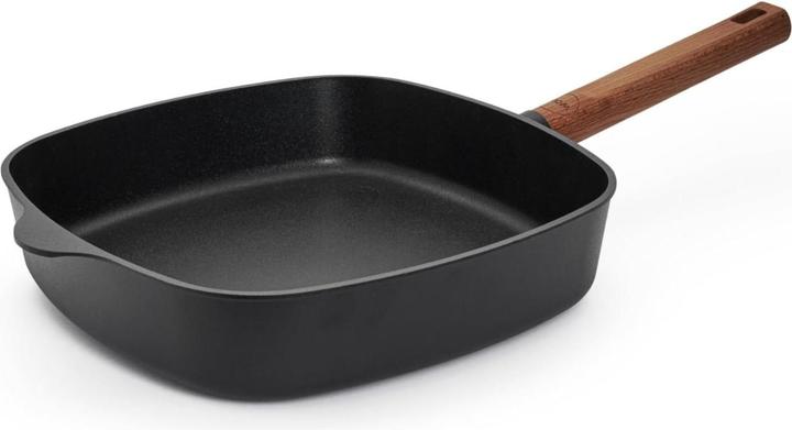Woll 628WLCI-Q Eco LogicQXR square pan (Frying pan, Aluminium, 28 x 6.50 cm)